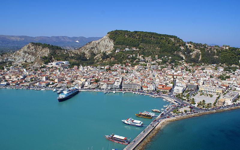 Alba Hotel Kota Zakynthos Bagian luar foto
